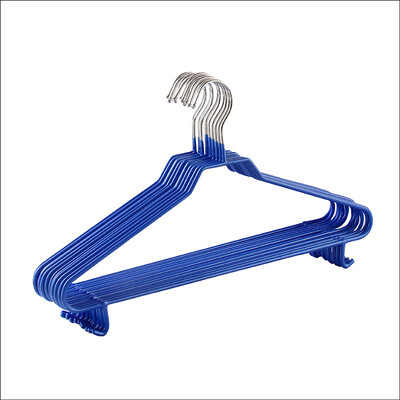 Additives hangers dip plastic drying racks stainless steel clothes props adult children non-slip groove clothes props with hooks 12 Pack JX-0613 blue
Additives hangers dip plastic drying racks stainless steel clothes props adult children non-slip groove clothes props with hooks 12 Pack JX-0613 blue