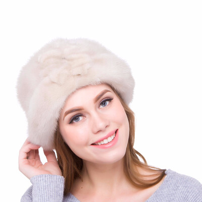 Winter Womens Warmth Cap Real Mink Fur Natural Fur Flower Personality Design Multiple Wear Styles 2018 New Discount Hot City
Winter Womens Warmth Cap Real Mink Fur Natural Fur Flower Personality Design Multiple Wear Styles 2018 New Discount Hot City