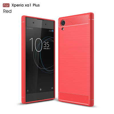 Goowiiz Phone Case For Sony Xperia XA1XA1 Plus Fashion Slim Carbon Fiber TPU Soft Silicone Prevent falling
Goowiiz Phone Case For Sony Xperia XA1XA1 Plus Fashion Slim Carbon Fiber TPU Soft Silicone Prevent falling