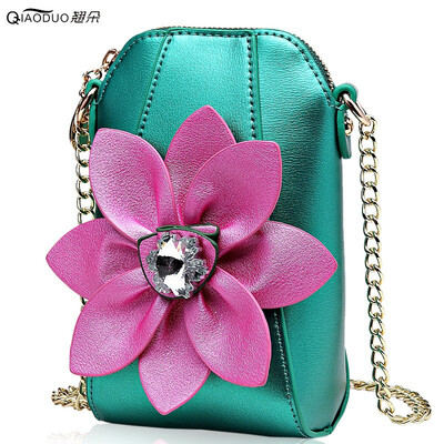 2018 New Mini Handbag for handset A chain of water drill flowers bump a single shoulder&slung a zero Purse
2018 New Mini Handbag for handset A chain of water drill flowers bump a single shoulder&slung a zero Purse