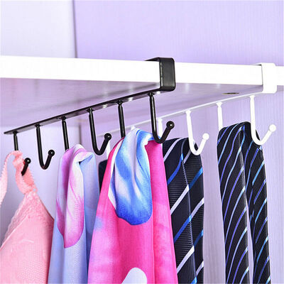 1 PC Shelf Storage Clothes Hanging Wardrobe Kitchen Organizer Cup Holder Glass Mug Holder 6 Hooks Storage Rack
1 PC Shelf Storage Clothes Hanging Wardrobe Kitchen Organizer Cup Holder Glass Mug Holder 6 Hooks Storage Rack