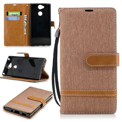BEFOSPEY Mixed Colors Denim PU LeatherSoft TPU Card Slot Stand Wallet Case For Sony Xperia XA252"2018
BEFOSPEY Mixed Colors Denim PU LeatherSoft TPU Card Slot Stand Wallet Case For Sony Xperia XA252"2018
