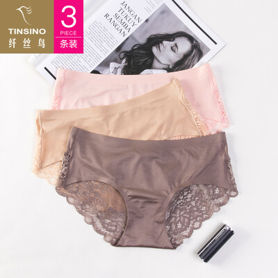 Filament bird TINSINO 3 loaded womens underwear one-piece seamless nude satin lace sexy triangle underwear female WKX31003100702 shrimp powder apricot light brown one size
Filament bird TINSINO 3 loaded womens underwear one-piece seamless nude satin lace sexy triangle underwear female WKX31003100702 shrimp powder apricot light brown one size