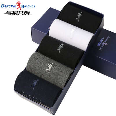 Dance with wolves DANCING WOLVES socks mens cotton tube socks breathable sweat-absorbent cotton socks business casual cotton socks mixed color 5 pairs of code
Dance with wolves DANCING WOLVES socks mens cotton tube socks breathable sweat-absorbent cotton socks business casual cotton socks mixed color 5 pairs of code