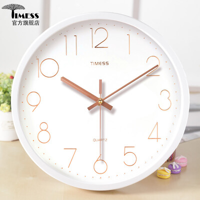 TIMESS wall clock creative living room silent clock modern minimalist personality 3D stereo clock bedroom round quartz clock hanging table 2038-2 white
TIMESS wall clock creative living room silent clock modern minimalist personality 3D stereo clock bedroom round quartz clock hanging table 2038-2 white