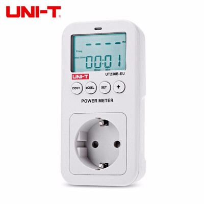 UNI - T UT230B - EU Electricity Usage Monitor Power Meter EU Plug with LCD Display
UNI - T UT230B - EU Electricity Usage Monitor Power Meter EU Plug with LCD Display