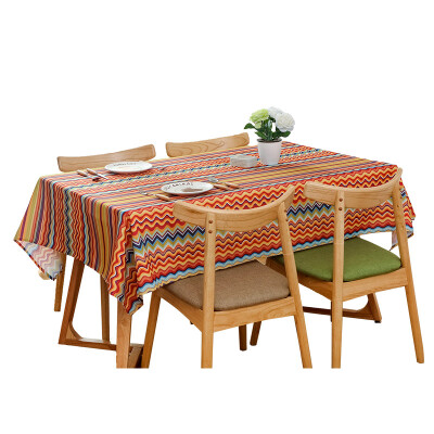 RGX Tablecloth Rectangular Polyester Waterproof Table Cover Strip Pattern Dust-proof Table Cover for Kitchen Dinning Parties Weddi
RGX Tablecloth Rectangular Polyester Waterproof Table Cover Strip Pattern Dust-proof Table Cover for Kitchen Dinning Parties Weddi