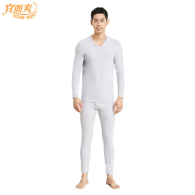 YOUR SUN cotton ammonia mens thermal underwear thin section V-neck middle-aged autumn clothes long pants cotton sweater bottoming set CA68 silver gray 3XL185
YOUR SUN cotton ammonia mens thermal underwear thin section V-neck middle-aged autumn clothes long pants cotton sweater bottoming set CA68 silver gray 3XL185