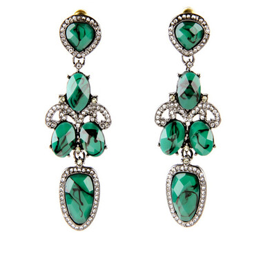 Aiyaya Pattern Emerald Sapphire Alloy Flower Heart High Quality Cubic Zircon Drop Earrings
Aiyaya Pattern Emerald Sapphire Alloy Flower Heart High Quality Cubic Zircon Drop Earrings