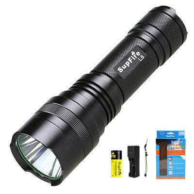 God supfire L6 light flashlight import XML2 T6 high lumens 26650 lithium battery high-power battery compatibility 18650 battery waterproof long-range charge outdoor self-defense
God supfire L6 light flashlight import XML2 T6 high lumens 26650 lithium battery high-power battery compatibility 18650 battery waterproof long-range charge outdoor self-defense
