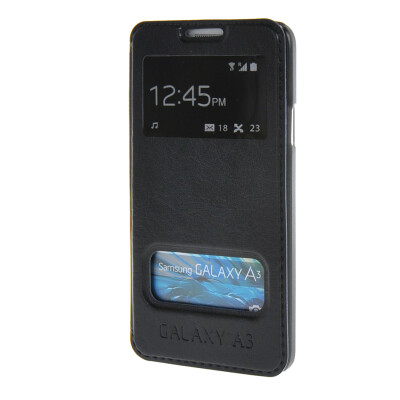 MOONCASE Samsung Galaxy A3 Case View Leather Flip Pouch Bracket Back Cover Sapphire
MOONCASE Samsung Galaxy A3 Case View Leather Flip Pouch Bracket Back Cover Sapphire