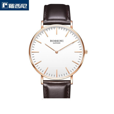 Rossini ROSSINI watches Yazun Business Series Slim Simple Two-needle Belt Quartz Watch Mens Table 517769B06D
Rossini ROSSINI watches Yazun Business Series Slim Simple Two-needle Belt Quartz Watch Mens Table 517769B06D