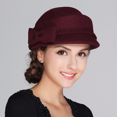 New Arrival Woman Autumn Winter Hat Lady Fashion Woolen Felt Hat Girls Elegant Fashion Beret Cap British Leisure Cap B-7582
New Arrival Woman Autumn Winter Hat Lady Fashion Woolen Felt Hat Girls Elegant Fashion Beret Cap British Leisure Cap B-7582