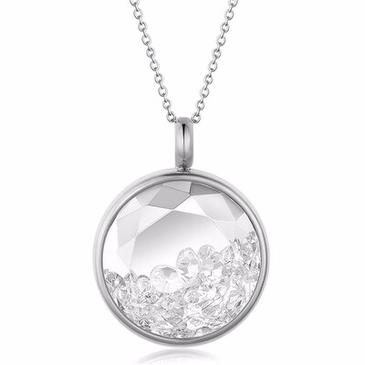 Round Photo Small Chips Cutting Flower Purple Quartz Crystal Pendant Stainless Steel Necklaces 17
Round Photo Small Chips Cutting Flower Purple Quartz Crystal Pendant Stainless Steel Necklaces 17