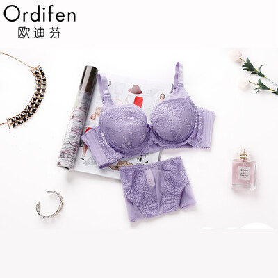 Ou Difen Lady Bra Sexy Lace Edge V Gathering 34 Thin Cup Adjust Widening Underwear Bra XB5308 Lavender Purple 85D
Ou Difen Lady Bra Sexy Lace Edge V Gathering 34 Thin Cup Adjust Widening Underwear Bra XB5308 Lavender Purple 85D
