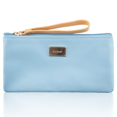 Kinne leather stationery bag pencil bag cosmetic bag holding bag blueberry mousse DTB6226
Kinne leather stationery bag pencil bag cosmetic bag holding bag blueberry mousse DTB6226