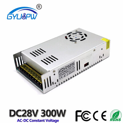 Variable 28V 11A 300W Switching Power Supply Driver Transformers AC110V 220V to DC28V SMPS For Led light CCTV Router Printer
Variable 28V 11A 300W Switching Power Supply Driver Transformers AC110V 220V to DC28V SMPS For Led light CCTV Router Printer
