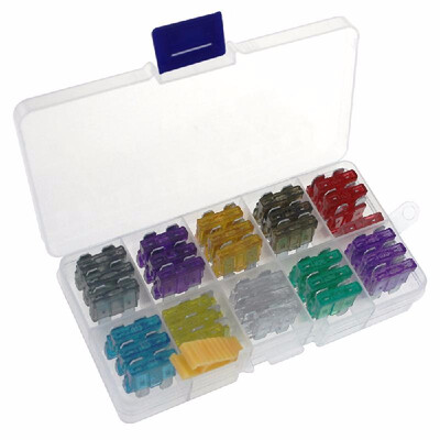60pcs Assortment Car Standard Blade Fuses 2A 3A 5A 75A 10A 15A 20A 25A 30A 35A for Vehicle Motorcycle Boat Truck
60pcs Assortment Car Standard Blade Fuses 2A 3A 5A 75A 10A 15A 20A 25A 30A 35A for Vehicle Motorcycle Boat Truck
