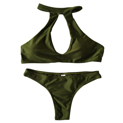 4 Color Optional Bikini Sexy Hang Neck Lady BIKINI Sexy Halter Top Bikini Women Fashion Swimwear
4 Color Optional Bikini Sexy Hang Neck Lady BIKINI Sexy Halter Top Bikini Women Fashion Swimwear