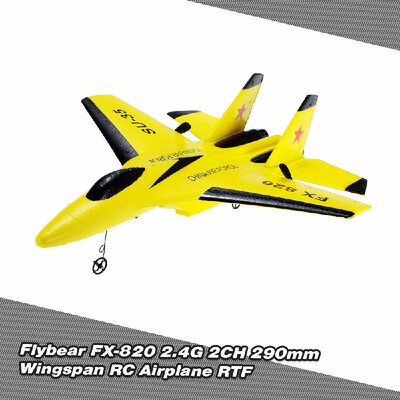 Flybear FX-820 24G 2CH Remote Control SU-35 Glider 290mm Wingspan EPP Micro Indoor RC Airplane Aircraft RTF
Flybear FX-820 24G 2CH Remote Control SU-35 Glider 290mm Wingspan EPP Micro Indoor RC Airplane Aircraft RTF