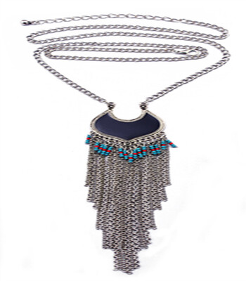 Idealway New fashion Bohemian style silver/gold plated tassel long chains beads lovely heart shape pendant necklace for women
Idealway New fashion Bohemian style silver/gold plated tassel long chains beads lovely heart shape pendant necklace for women