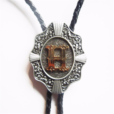 Men Bolo Tie Original Initial Letter Western Cowboy Cowgirl Wedding Bolo Tie Leather Necklace
Men Bolo Tie Original Initial Letter Western Cowboy Cowgirl Wedding Bolo Tie Leather Necklace