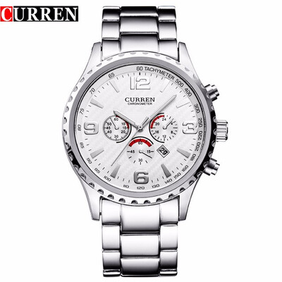 Original New CURREN Luxury Relogio Masculino Casual Brand Orologio Date Men Sports Reloj Military Quartz Watch 8056
Original New CURREN Luxury Relogio Masculino Casual Brand Orologio Date Men Sports Reloj Military Quartz Watch 8056
