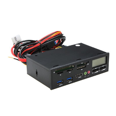 525" USB 30 e-SATA All-in-1 PC Media Dashboard Multi-function Front Panel Card Reader IO Ports
525" USB 30 e-SATA All-in-1 PC Media Dashboard Multi-function Front Panel Card Reader IO Ports