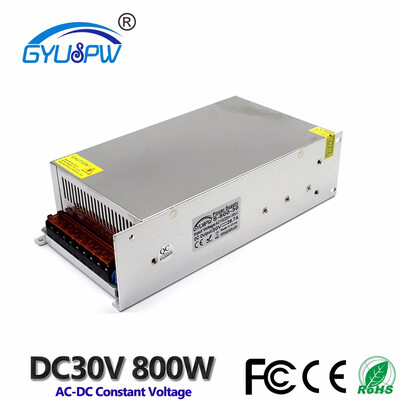 Switching Switch Power Supply DC 30V 267A 800W Voltage Transformer 220V 110V AC DC30V SMPS For LED Strip Display Light CNC CCTV
Switching Switch Power Supply DC 30V 267A 800W Voltage Transformer 220V 110V AC DC30V SMPS For LED Strip Display Light CNC CCTV