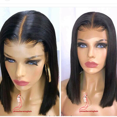 bob cut hair lace front wigs Natural Color Brazilian Human Hair Wigs Silk Straight middle part bob Human Hair Wigs With Baby Hair
bob cut hair lace front wigs Natural Color Brazilian Human Hair Wigs Silk Straight middle part bob Human Hair Wigs With Baby Hair