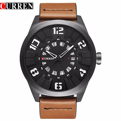 2017 New CURREN Watches Men Fashion Luxury Man Sport Clock Male Military Wristwatch Leather Quartz Watch Relogio Masculino 8258
2017 New CURREN Watches Men Fashion Luxury Man Sport Clock Male Military Wristwatch Leather Quartz Watch Relogio Masculino 8258