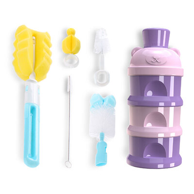 Bei Shibang newborn bottle brush set bottle cleaning brush straw brush nipple brush cleaning 5 piece set milk powder box portable Jingdong self-operated pink purple
Bei Shibang newborn bottle brush set bottle cleaning brush straw brush nipple brush cleaning 5 piece set milk powder box portable Jingdong self-operated pink purple