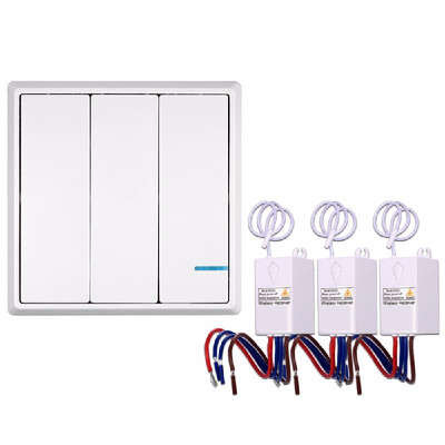 AC 80150V Wireless Switch Transmitter Switch Receiver Controller No Wiring Remote Control Waterproof House Lighting & Appliances
AC 80150V Wireless Switch Transmitter Switch Receiver Controller No Wiring Remote Control Waterproof House Lighting & Appliances