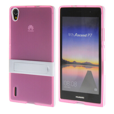 MOONCASE Huawei P7 Case Jelly color Silicone Gel TPU Skin Slim With Stand Back Case Cover for Huawei Ascend P7 Pink
MOONCASE Huawei P7 Case Jelly color Silicone Gel TPU Skin Slim With Stand Back Case Cover for Huawei Ascend P7 Pink