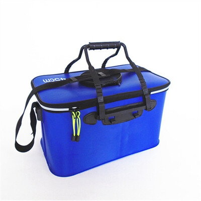 Fishing bucket live fish barrel EVA thickening Folding bucket for fishing gear Fishing box fishing supplies
Fishing bucket live fish barrel EVA thickening Folding bucket for fishing gear Fishing box fishing supplies