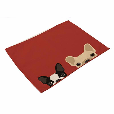 Animal Pattern Polyester Placemat Heat resistant Stain resistant Anti slip Table Mat Bowl Coaster Dining Tableware Pad for Dining
Animal Pattern Polyester Placemat Heat resistant Stain resistant Anti slip Table Mat Bowl Coaster Dining Tableware Pad for Dining