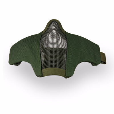 Tactical Airsoft Mask Helmet Half Lower Face Metal Steel Mesh Net Hunting Protective prop for Paintball Party Mask CS
Tactical Airsoft Mask Helmet Half Lower Face Metal Steel Mesh Net Hunting Protective prop for Paintball Party Mask CS