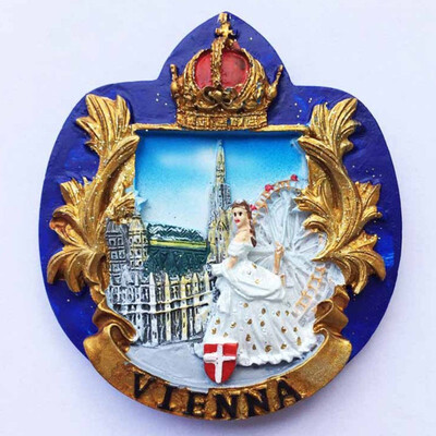 1Pcs Creative Austria Vienna Sissi Princess 3D Fridge Magnet World Tourism Souvenirs Refrigerator Magnetic Stickers Decortion
1Pcs Creative Austria Vienna Sissi Princess 3D Fridge Magnet World Tourism Souvenirs Refrigerator Magnetic Stickers Decortion