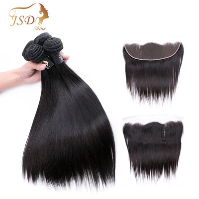JSDshine 4 Bundles Straight with Lace Frontal Straight with 13x4 Closure Malaysian Virgin Hair Human Hair Weave with Lace Frontal
JSDshine 4 Bundles Straight with Lace Frontal Straight with 13x4 Closure Malaysian Virgin Hair Human Hair Weave with Lace Frontal