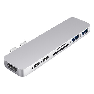 Hyperdrive MacBook Pro Air Converter Apple Laptop Accessories usbtype-c Thunderbolt 3 docking station 7-in-2 multi-function usb-c interface converter
Hyperdrive MacBook Pro Air Converter Apple Laptop Accessories usbtype-c Thunderbolt 3 docking station 7-in-2 multi-function usb-c interface converter