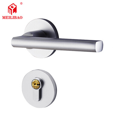 Meilibao modern minimalist interior door lock space aluminum bedroom door locks mute white split lock M511-8
Meilibao modern minimalist interior door lock space aluminum bedroom door locks mute white split lock M511-8