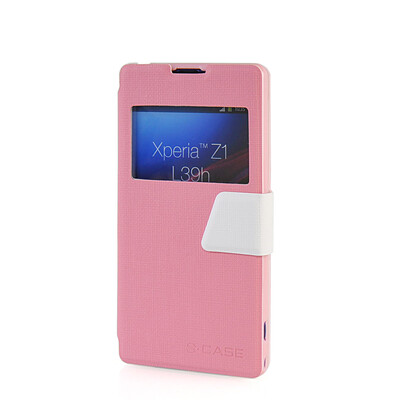 MOONCASE View Window Leather Side Flip Pouch Ultra Slim Shell Back ЧЕХОЛ ДЛЯ Sony Xperia Z1 L39h Pink
MOONCASE View Window Leather Side Flip Pouch Ultra Slim Shell Back ЧЕХОЛ ДЛЯ Sony Xperia Z1 L39h Pink