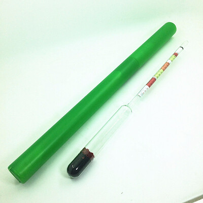 Alcohol Meter Triple Scale hydrometer for beer wine home brewing BrixBalling potential alcohol 3-IN-1 099-1160 020
Alcohol Meter Triple Scale hydrometer for beer wine home brewing BrixBalling potential alcohol 3-IN-1 099-1160 020