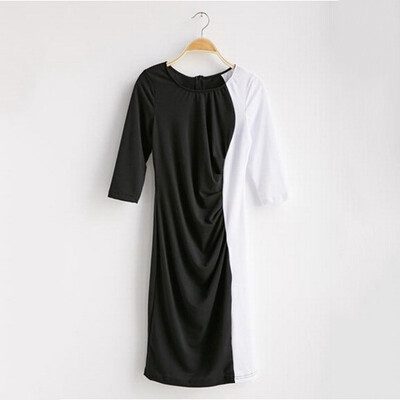 Lovaru ™ patchwork stright women dress half regular o-neck for casual 2015 popular new arrival hot sale
Lovaru ™ patchwork stright women dress half regular o-neck for casual 2015 popular new arrival hot sale