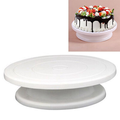 UpperX 1 Pcs 28cm Kitchen Cake Decorating Icing Rotating Turntable Cake Stand White Plastic Fondant DIY Baking Tools
UpperX 1 Pcs 28cm Kitchen Cake Decorating Icing Rotating Turntable Cake Stand White Plastic Fondant DIY Baking Tools