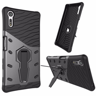 Goowiiz Phone Case For Sony Xperia XA1XZXZS Luxury Armor TPUPC Silicone Hard Bracket Prevent falling
Goowiiz Phone Case For Sony Xperia XA1XZXZS Luxury Armor TPUPC Silicone Hard Bracket Prevent falling