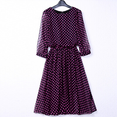 Autumn Women Dresses 2015 Print Dress Chiffon Dress Women Long Sleeve Slim A word Dress Section
Autumn Women Dresses 2015 Print Dress Chiffon Dress Women Long Sleeve Slim A word Dress Section