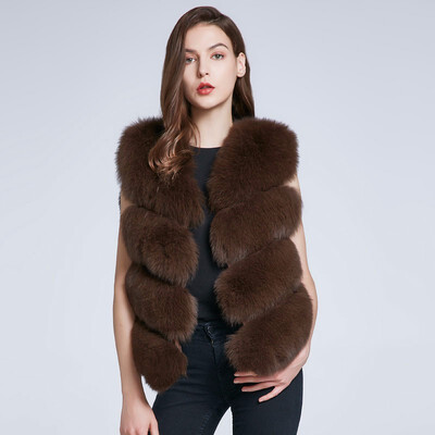 real Fox fur vest lady winter coat fur coat natural fox fur jacket high quality fur generous warm v neck vest 2018 new
real Fox fur vest lady winter coat fur coat natural fox fur jacket high quality fur generous warm v neck vest 2018 new