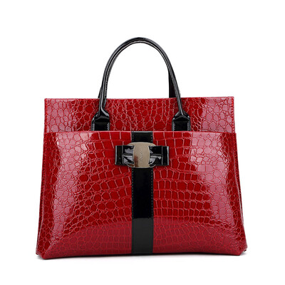 Vintage style women bag patent leather crocodile bags women ladies handbag fashion tote bags handbags women famous brands
Vintage style women bag patent leather crocodile bags women ladies handbag fashion tote bags handbags women famous brands