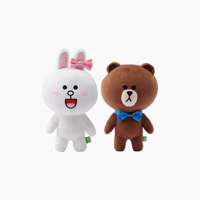 LINE FRIENDS Brown Bear Kenny Rabbit Plush Doll Couple Edition 18cm Doll Birthday Gift Lover Gift
LINE FRIENDS Brown Bear Kenny Rabbit Plush Doll Couple Edition 18cm Doll Birthday Gift Lover Gift